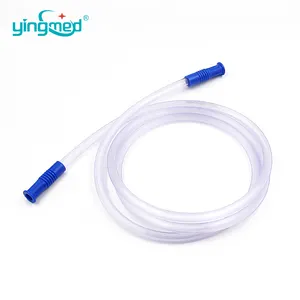 Suction Connecting Tube with Yankauer Handle disposable suction tube medical yankauer suction set