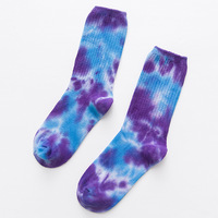 1688 Acheter Agent Acheter Vêtements Accessoires En Gros Mode Tie Dye Chaussettes