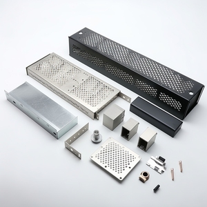 Boîtier électronique perforé sur mesure en tôle de précision TZR OEM pour alimentation de serveur - Product Image 3