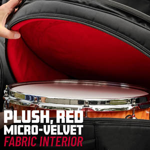 Muestra gratis portátil 5 piezas Set Drum Carrying Case Tom Snare Floor Tom Bass Drum Set Bag Estuche de instrumentos musicales para Drum Kitd - Product Image 2