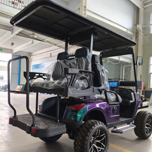 2024 HKBG estándar buen precio Club Car carrito de Golf eléctrico Golf Club Cart Off Road Street Legal carrito de Golf incluye precios de productos solamente - Product Image 3