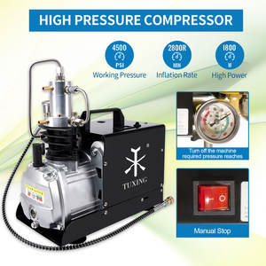 <span class=keywords><strong>Compressor</strong></span> de Ar Elétrico Portátil TUXING de Alta Pressão 220V 4500psi 300bar 30mpa para Carro, Mergulho Scuba, Paintball e PCP em Venda por Atacado de Fábrica - Product Image 4