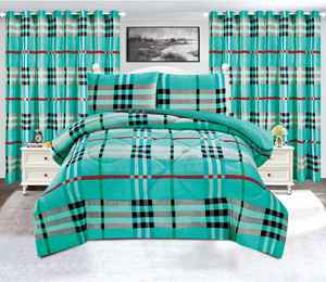 Juego de Edredón <span class=keywords><strong>King</strong></span> Size a Precio de Fábrica, Juego de Edredón de 7 Piezas, Juego de Edredón de Invierno Borrego <span class=keywords><strong>Sherpa</strong></span> <span class=keywords><strong>King</strong></span> Size con Cortinas - Product Image 3