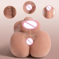 Poupée demi-corps réaliste en ABS, modèle masculin, avec ouverture pour jeu anal, pénis sculpté, pour jouet sexuel