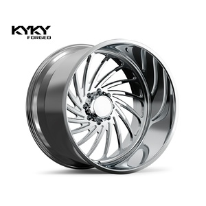 Jantes <span class=keywords><strong>de</strong></span> camion forgées en alliage d'aluminium sur mesure 5x5.5 6x5.5 8x6.5 8x170 8x180 avec enjoliveurs flottants polis pour RAM <span class=keywords><strong>Ford</strong></span> GMC Chevy - Product Image 1