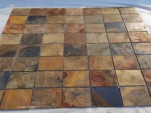 <span class=keywords><strong>Pierre</strong></span> de pavage en <span class=keywords><strong>calcaire</strong></span> jaune naturel au design moderne, antidérapante pour l'extérieur, jardin, hôtel, villa, école, parc, anti-acide, anti-érosion, marque XY - Product Image 1