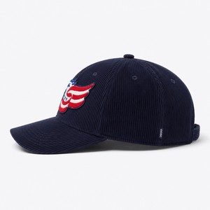 Gorra de Béisbol Bordada con Logotipo Personalizado T&L, Diseño Animal, Estilo Vintage, 6 Paneles, Visera Curva, Corduroy - Product Image 4