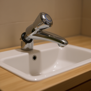 Elite Basin Faucet Single Handle Chrome Deck Mounted Contemporary Modern Design Spout Reach 5.0-6.9in - Product Image 2