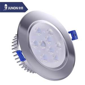 Moderno Foco <span class=keywords><strong>LED</strong></span> COB Empotrable de 3cct, 10W/<span class=keywords><strong>20W</strong></span>/30W, Regulable, para Oficina, Luz de Techo Empotrada de Aluminio Fundido a Presión de 300mm, para Sala de Estar - Product Image 3