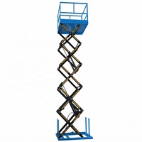 Table élévatrice à ciseaux en acier portable de 1 tonne 3M, électrique hydraulique, avec une hauteur maximale de 8 m et une tension multi-voltage
