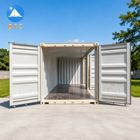 Conteneur 20 pieds 20GP à 2 portes latérales ouvrables personnalisable, certifié ISO, pour la logistique de fret et l'expédition