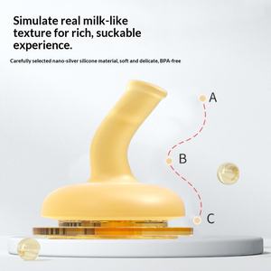 Biberon anti-colique personnalisé OEM ODM en PP sans BPA avec poignée anti-éclaboussures <span class=keywords><strong>pour</strong></span> <span class=keywords><strong>bébé</strong></span> - Product Image 3