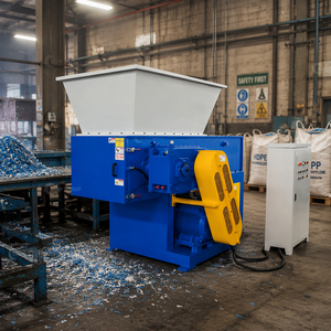 Broyeur à un seul arbre à faible bruit pour le prétraitement des conteneurs en plastique et des déchets industriels Zy-ss-600 Haute efficacité - Product Image 1