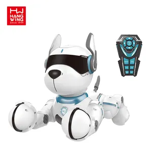 robot toye Suppliers-Brinquedos robô cão de luz para crianças, educacional, inteligente, rc, controle remoto eletrônico, dança para criança, brinquedo, robôs