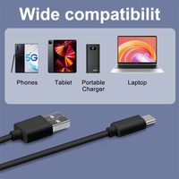 Cable USB C de Alta Velocidad 5V2A, Cable de Datos de Carga Rápida Tipo C para iPhone 15 16 17