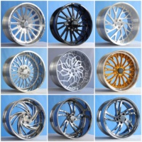 Jantes forgées sur mesure Alibaba 6061-T6 24X10 26X12 30X16 22X14 28 pouces pour Ford F-350 Hummer H2 6X139.7 6X5.5 8X165.1