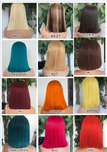 Perruques Bob Courtes en Dentelle Bouclées Complètes 100 % Cheveux Humains Vierges Bruts Indiens, Sans Colle pour Femmes Noires (Fournisseur) - Product Image 5