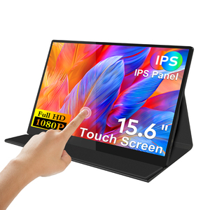 Écran tactile Moniteur portable de 15.6 pouces placé sur le bureau Support de jeu PS4,XBO <span class=keywords><strong>ONE</strong></span>,Switch, NS Téléphone portable - Product Image 1
