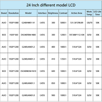 Panel LCD AUO 24 Inci 1920x1200 G240UAN01.0 Monitor Ruang Operasi Layar LCD 24 Inci Modul LCD