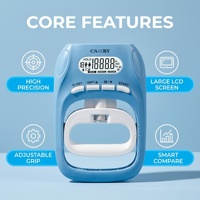 Dynamomètre numérique portable de haute précision pour tester la force de préhension avec affichage LCD intelligent de comparaison - Vente en gros usine