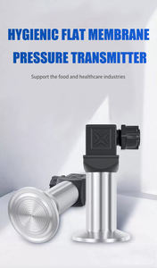 衛生的なフラットメンブレン型水圧センサー 高精度ダイヤフラム圧力伝送器 - Product Image 6