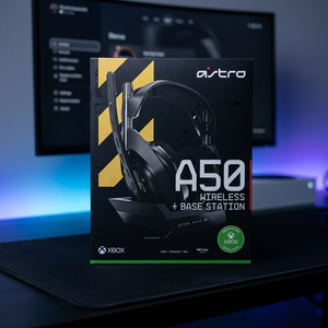 สถานีเชื่อมต่อหูฟังเกมมิ่งไร้สาย Astro A50 สำหรับ Xbox Windows Mac ระบบเสียง Dolby ดีไซน์หูฟังแบบไดนามิก พร้อมระบบตัดเสียงรบกวน - Product Image 2