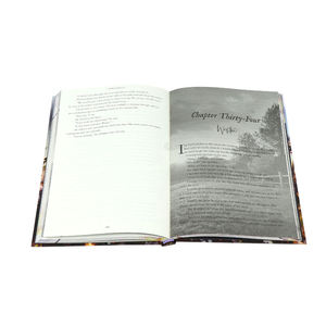 Libro Personalizado con Tapas Duras en Blanco y Negro, Bordes Dorados, Impresión de Libros con Bordes de Color, Encuadernación Personalizada OEM - Product Image 3