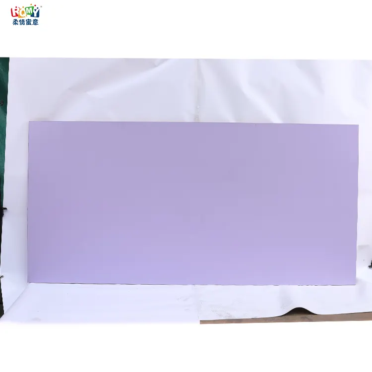 RQMY 18mm Melamine Plywood Panel With Noble Purple Grain Design