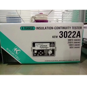 Testeur d'isolation Kyoritsu KEW3021A 500V avec écran LCD, 4 gammes de mesure de résistance, fabriqué au Japon - Product Image 4
