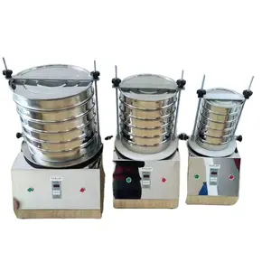 Stainless Steel 304 Laboratory Vibrational Motion Sieve / Test Sieve Shaker Machine for Seeds Analysis