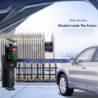Nouvelle Porte Coulissante Rétractable Automatique en Fer de l'Usine Shengshichanglong pour Entrée Principale d'École et Allée – Conception Pliable