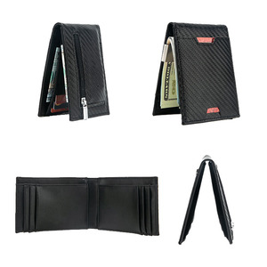 <span class=keywords><strong>Cartera</strong></span> Inteligente Personalizada de Primera Capa de Cuero Genuino con Bluetooth, GPS, Tarjetero, Monedero, Bolsillo para Dinero y Monedas - Product Image 4