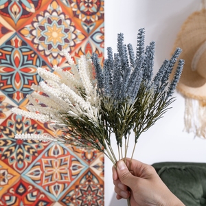 <span class=keywords><strong>Fleurs</strong></span> artificielles LUYI, lavande, herbe de <span class=keywords><strong>malt</strong></span> pour mariage, décoration intérieure pour fête d'anniversaire, plantes artificielles pour jardin - Product Image 2