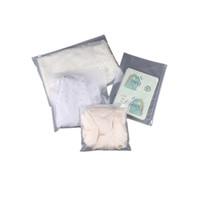 Sacs d'emballage en plastique PE imperméables à fermeture éclair, personnalisés, épais et mats, pour vêtements, t-shirts et chaussures