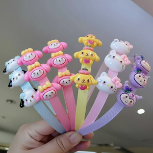 Tending fatto a mano moda orecchie da gatto cravatte per capelli per bambini accessori per capelli turbante vendita all'ingrosso - Product Image 2