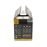 Boîtes d'expédition robustes en carton ondulé pour eau minérale, bière, vin, WHISKY, vodka, emballage à double paroi, carton maître