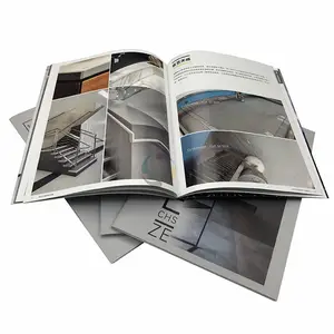 A4 Cheap Custom Booklet Magazine Brochure Printing Service Catalog Printing Brochure