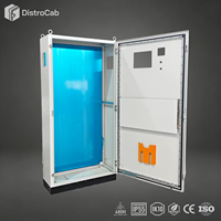 Armoire de distribution verticale anti-poussière L HMS, armoire de fréquence personnalisée en usine, armoire de contrôle industrielle PLC pour intérieur