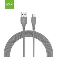Kabel isi daya Cepat kabel USB ke kawat mikro terkuat konektor daya pengisian cepat harga pabrik transmisi Data silikon cair 3A