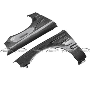 OLOTDI HC Style - Molduras de Fibra de Carbono Personalizadas, Color Negro Carbón, Acabado Pulido, para Ventilaciones Laterales de Parachoques, para K8 1996-1998 - Product Image 5