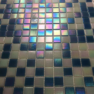 Mosaico para Piscina, Materiales Brillantes Mixtos, Mosaico Cuadrado <span class=keywords><strong>de</strong></span> Cristal Colorido para <span class=keywords><strong>Fondo</strong></span> <span class=keywords><strong>de</strong></span> Baño - Product Image 4
