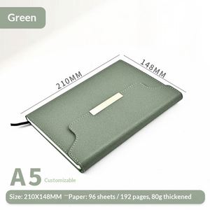 Cuadernos de Cuero PU con Estampado de Moda al por Mayor, Tamaños A6 y A5, 100 Hojas, Encuadernación Magnética Cosida, Personalizables, Promoción al por Mayor - Product Image 2