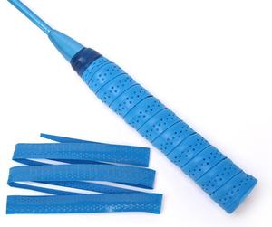 Empuñadura de raqueta de bádminton personalizada, mango protector desechable, instalación conveniente, protege las lesiones de las manos, cintas de agarre de cuero PU - Product Image 2