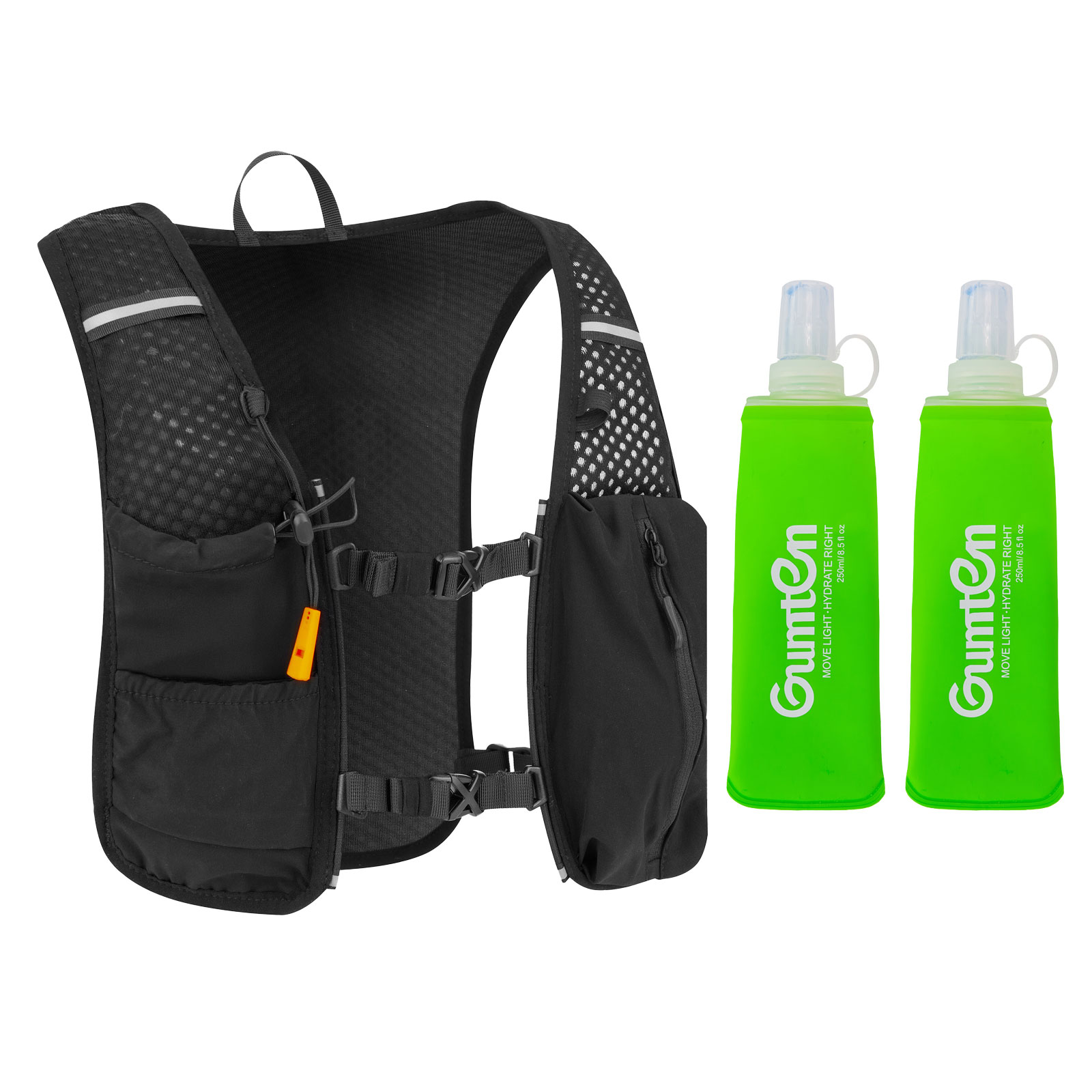 2025 Trending Lightweight Racing Vest Adjustable Hydration Backpack for Women and Men Hiking Running Vest for Marathoner Race