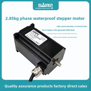 Motor Híbrido Shanshe SS2304A42E Bifásico, Impermeable, Resistente al Polvo, 57, Gran Torque, Doble Eje, Sin Voltaje Oficial - Product Image 4