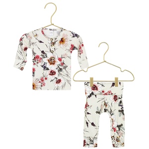 IBaifei Ensemble de layette bio unisexe pour bébé, comprenant un ensemble de vêtements essentiels pour nouveau-né (garçon et fille) et une combinaison, Rope De <span class=keywords><strong>Bebe</strong></span> - Product Image 5