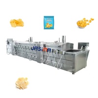 Línea Automática para Freír Papas Fritas y Patatas Fritas |   Mezcla de Aceite y Agua |   Correa Doble