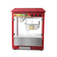Machine à Popcorn Caramel Électrique en Acier Inoxydable, Haute Productivité, Capacité 8OZ, Usage Professionnel et Domestique, Prix Attrayant