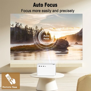 Proyector de Video Inteligente con Enfoque Automático y Corrección Keystone, Android 14, Altavoz Integrado, Aplicaciones, WiFi 6, BT 5.0, 500 ANSI, para Cine en Casa y Exteriores, 1080P - Product Image 3