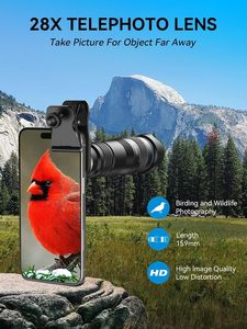 Lente de Cámara con Zoom 4K HD Pro 28X, Lente Teleobjetivo para Fotografía Móvil, Gran Venta - Product Image 4